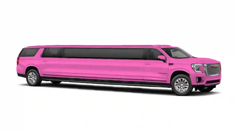 Stretch Limo 20 seaters GMC Yukon, Pink Color